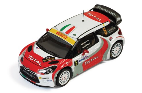 Citroen DS3 WRC #5 R.Capello-L.Pirollo 3rd Monza Rally 2011 (with night lights)