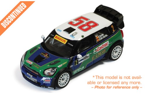 Mini Countryman Jcw #2 D. Sordo-C. Del Barrio Monza Rally 2011