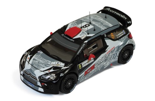 Citroen DS3 WRC #8 K. Raikkonen-K. Lindstrom Rally Jordania 2011