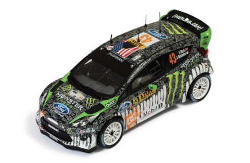 Ford Fiesta RS WRC #43 K. Block-A. Gelsomino Rally Germany 2011