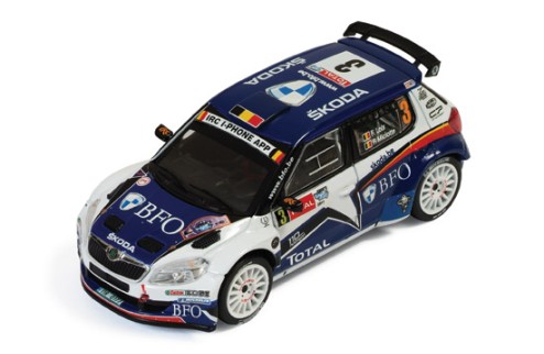 Skoda Fabia S2000 #3 F. Loix - F. Miclotte Winner Ypres Rally 2011