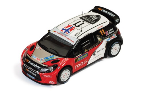 Citroen DS3 WRC #11 P. Solberg-C. Patterson Rally Sweden 2011