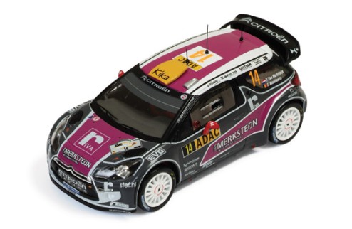Citroen DS3 WRC #14 P. Van Merksteijn-E. Mombaerts Rally Germany 2011
