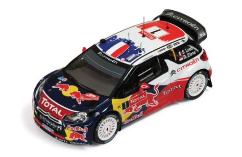 Citroen DS3 WRC #1 S. Loeb-D. Elena Winner Rally Monte Carlo 2012