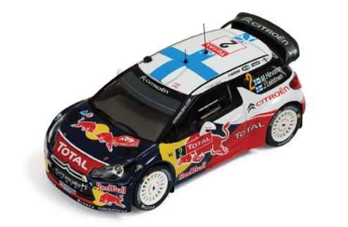 Citroen DS3 WRC #2 M. Hirvonen-J. Lehtinen Rally Monte Carlo 2012