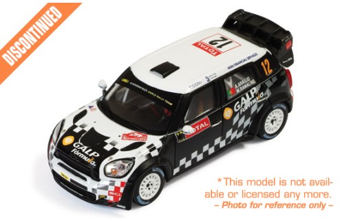 Mini John Cooper Works #12 A. Araujo-M. Ramalho Rally Monte Carlo 2012