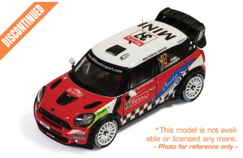Mini John Cooper Works #37 D. Sordo-D. Barrio 2nd Rally Monte Carlo 2012