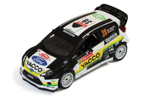 Ford Fiesta RS WRC #38 J. Maurin-O. Ural Rally Monte Carlo 2012