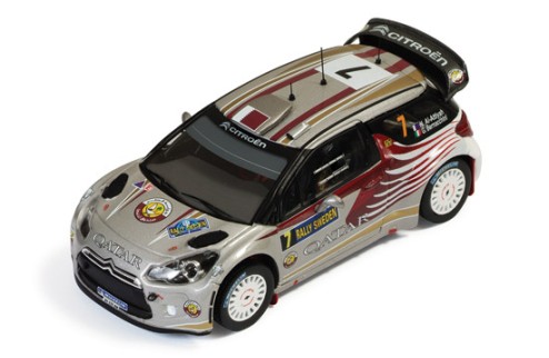 Citroen DS3 WRC #7 N. Al-Attiyah-G. Bernacchini Rally Sweden 2012