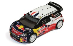 Citroen DS3 WRC #1 S. Loeb-D. Elena Rallye France 2012 (Winner) (9th Championship)