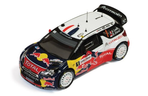 Citroen DS3 WRC #1 S. Loeb-D. Elena Rallye France 2012 (Winner) (9th Championship)