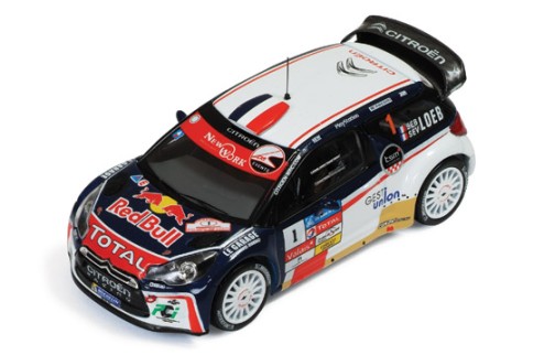 Citroen DS3 WRC #1 S. Loeb - S. Loeb Rallye Du Chablais 2013 (Winner)