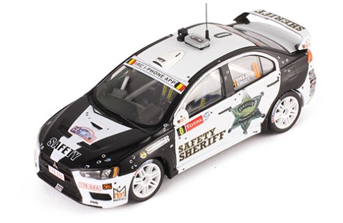 MITSUBISHI Lancer Evo X (Safety Sheriff #0) Rally Ypres 2011