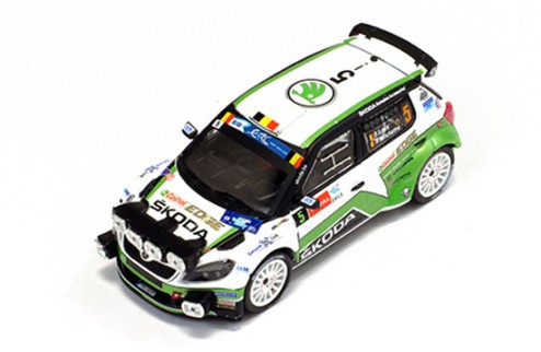 Skoda Fabia S2000 #5 F. Loix - F. Miclotte Winner Ypres Rally 2013