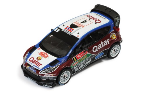 Ford Fiesta RS WRC #4 M.Ostberg-J.Andersson Rally Monte Carlo 2013