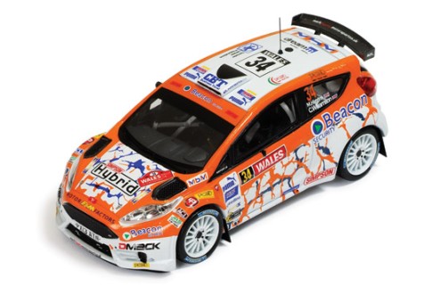 Ford Fiesta R5 #34 M.Higgins - C.Williamson Wales Rally Gb 2013