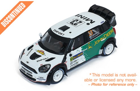 MINI JOHN COOPER Works WRC #23 J.Nikara-J.Kalliolepo Rally Sweden 2013