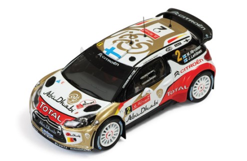 Citroen DS3 WRC #2 M.Hirvonen-J. Lehtinen Rally de Portugal 2013 (2nd)