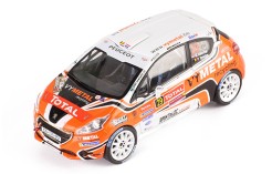 PEUGEOT 208 R2 #29 K.Abbring-P.Vyncke Rallye du Condroz 2013 (champion 208 R2 cup)