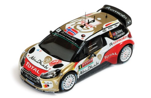 Citroen DS3 WRC #4 Mads Ostberg - Jonas Andersson Rally Monte-Carlo 2014 (2nd)