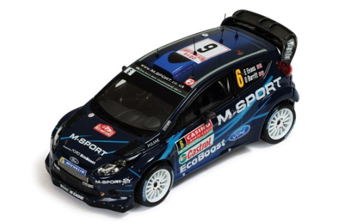 Ford Fiesta RS WRC #6 E.Evans-D.Barritt Rally Monte-Carlo 2014