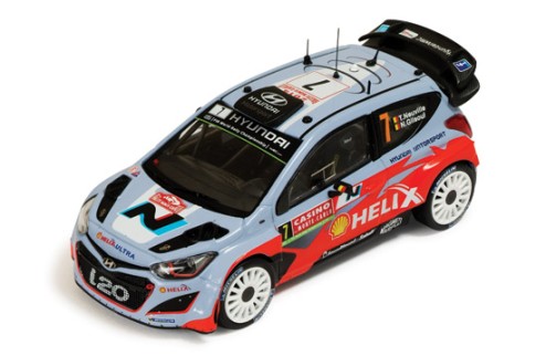 Hyundai I20 WRC #7 T.Neuville - N.Gilsoul Rally Monte-Carlo 2014