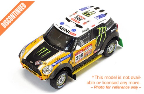MINI ALL 4 RACING #305 J.Roma-M.Périn 2nd DAKAR 2012