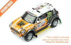 MINI ALL 4 RACING #307 L.Movitskly-K.Zhiltsov 3rd DAKAR 2013