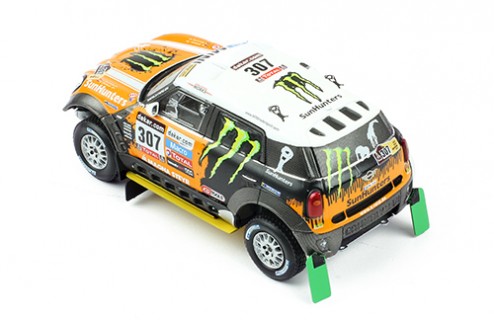 MINI ALL 4 RACING #307 L.Movitskly-K.Zhiltsov 3rd DAKAR 2013