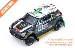 MINI ALL 4 RACING #300 S.Peterhansel-J.P.Cottret 2nd DAKAR 2014