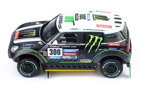 MINI ALL 4 RACING #300 S.Peterhansel-J.P.Cottret 2nd DAKAR 2014