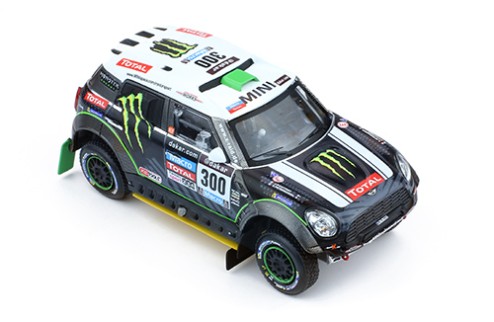 MINI ALL 4 RACING #300 S.Peterhansel-J.P.Cottret 2nd DAKAR 2014