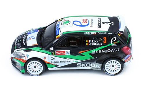SKODA FABIA S200 #3 F. Loix - J.Gitsels Winner Ypres Rally 2014