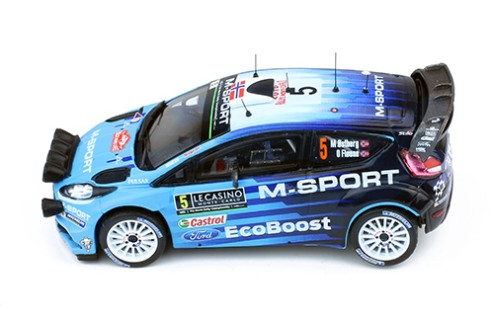 FORD FIESTA RS WRC #5 Mads Ostberg / Jonas Andersson Rally Monte-Carlo 2016 (with night lights)