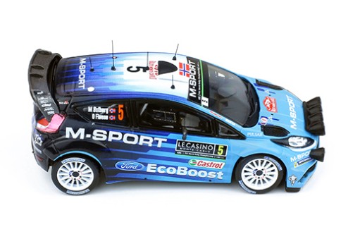 FORD FIESTA RS WRC #5 Mads Ostberg / Jonas Andersson Rally Monte-Carlo 2016 (with night lights)