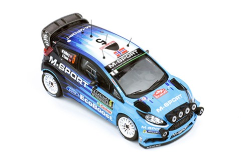 FORD FIESTA RS WRC #5 Mads Ostberg / Jonas Andersson Rally Monte-Carlo 2016 (with night lights)