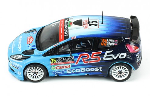 FORD FIESTA RS WRC #35 E.Evans / C.Parry Rally Monte-Carlo 2016 (1st WRC2)