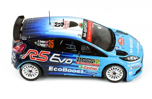 FORD FIESTA RS WRC #35 E.Evans / C.Parry Rally Monte-Carlo 2016 (1st WRC2)
