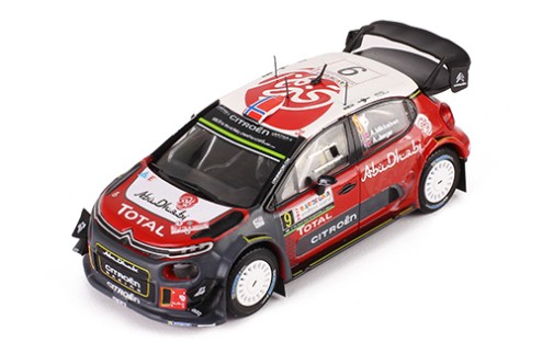 CITROEN C3 WRC #9 A. Mikkelsen - A. Synnevaag - Rally Sardegna 2017
