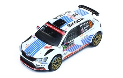 SKODA FABIA R5 #31 A. Mikkelsen-A. Jaeger - Winner WRC2 Rallye Monte Carlo - 2017