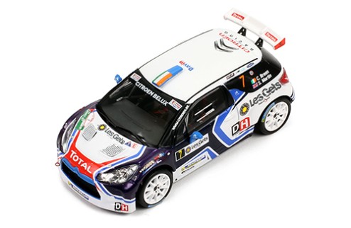 CITROEN DS3 R5 #7 C. Breen - M. Scott - Rallye du Condroz - Huy 2016