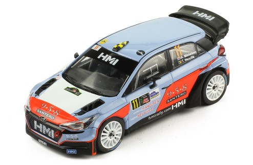 HYUNDAI NG i20 WRC #11 - A. Mikkelsen-T. Neville - 2nd Monza Rally 2017