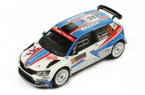 SKODA Fabia R5 #32 - J. Kopeke-P. Dresler Winner WRC2 Rallye Monte-Carlo 2018