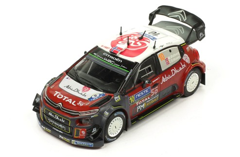 CITROËN C3 WRC #10 M. Østberg  T. Eriksen Rally Finland 2018