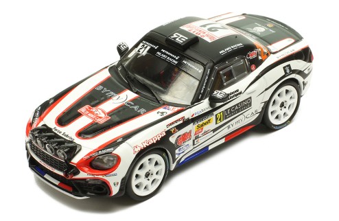 FIAT Abarth 124 RGT #21 F. Delecour-D.Savignoni Rallye Monte Carlo 2017