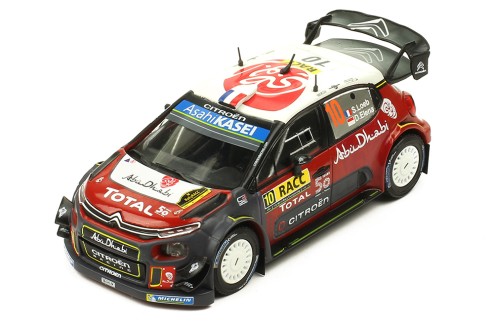 CITROËN C3 WRC #10 S. Loeb-D. Elena Winner Rally RACC Catalunya 2018