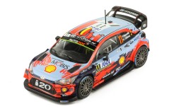 HYUNDAI Coupe i20 WRC # 11 T. Neuville-N.Gilsoul 1er Rallye Corse 2019  