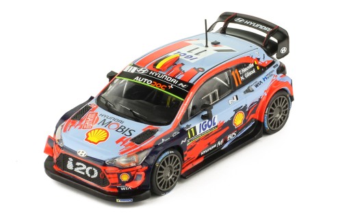 HYUNDAI Coupe i20 WRC # 11 T. Neuville-N.Gilsoul 1er Rallye Corse 2019  