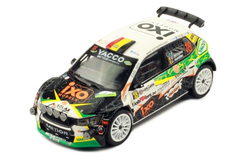 ŠKODA FABIA R5 EVO -#18 - C.DE CECCO-J. HUMBLET RALLY CONDROZ 2019