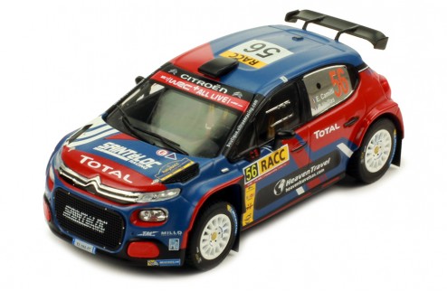 CITROËN C3 R5 #56 E.Camilli - B.Veillas Rally Catalunya 2019